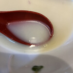 Fukushima Ichimen - スープ(濃厚鯛塩ラーメン)