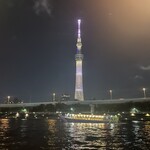 屋形船 晴海屋 - 船上のデッキから