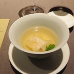 茶禅華 - 雉の雲呑スープ