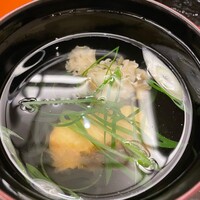 日本料理 雲海 - 潮仕立て 焼目鯛の深い味