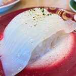 回転寿し トリトン - 【2023年05月】やりいか山わさび＠385円(込)。