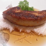 月の花 梟 - フォアグラはさっぱりと。臭みは全くない。