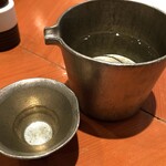 鮨 うえはら - 鮨 たむら　「豊盃 純米吟醸」1100円