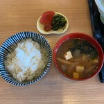 Kappou Sakaba Raku Do - 本日のマル秘丼定食　刺身定食その2