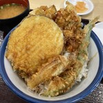 天丼てんや - 夏野菜の天丼@¥750