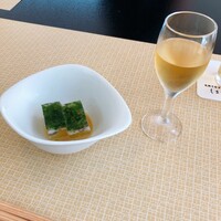 天然うなぎ しま村 - 梅ジュースと、寒天。