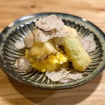 とんかつ 乃ぐち - 野菜カツとタルタル