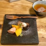 とんかつ 乃ぐち - チョコレートのバスチー