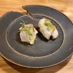 とんかつ 乃ぐち - 岩屋の真鯛と鱧