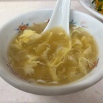 中華料理 八龍 - スープがついてきます