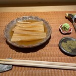 酒事と飯事 黄瀬戸 - 煮物(甘辛醤油)  煮あなご