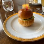 グランドニッコー東京 台場 エグゼクティブラウンジ - ミニバーガー