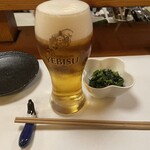 エビス屋 - 生ビール