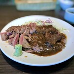 キャトルラパン - ステーキ 400g 山葵醤油・味噌