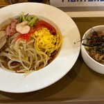 ラーメン屋 福八 - C 冷やしラーメン＋焼豚丼セット