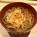日本橋 蕎ノ字 - 桜海老かき揚げ