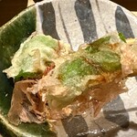 日本橋 蕎ノ字 - うに大葉巻き