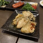 Hiroshima Fuu Okonomiyaki Momijiya - 牡蠣オイル
