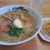 松村食堂 - 中華そば(大盛り)、ばらずし