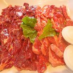 焼肉なべしま - はらみとカルビ