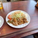 珈琲の館　樹里亜 - 豚肉生姜焼き定食