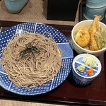 ソバザカヤ NICOGE - ざる蕎麦、ミニ天丼