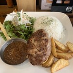 ニコイチマート - 肉々しいハンバーグプレート