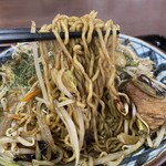 あじわい食堂 - 『焼そば』の麺