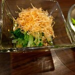 ソババー 水谷 - 水菜お浸し(酢醤油)