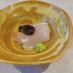 Marukisushi - 縞鯵の海苔醤油　　お持ち帰りしたい海苔醤油