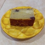 丸喜すし - デザート・ブルーベリーのカステラ