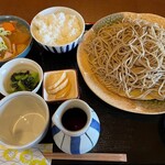 Sobadokoro Hatami - もつ煮セット