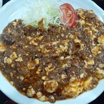 ナカガワ☆スエ食堂 - 鹿肉麻婆豆腐