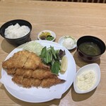 漣 - 海老フライ定食