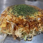 Okonomiyaki Hiroshima - 肉玉そば　900円