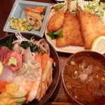 Sushi kane - 海鮮丼セット