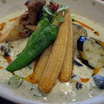 アプランティ - 限定タイ風CoCo夏カレー880円・ライス大盛り・辛さ4番