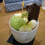 アプランティ - 和風パフェ580円