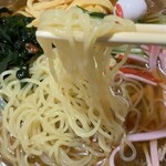 桜園 - よく〆た麺が美味しい♡