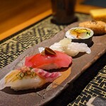 託正 - 鯛、鮪、穴子、海鮮巻、いなり、玉子焼き