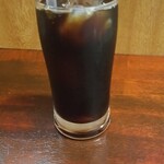 キッチン ブルー グローブ - アイスコーヒーのアップ