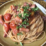 VEGE TAVOLA EDOYA - ランチＡセット　タコの柔らか煮パスタ（1,320円+200円）