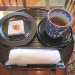 翠明 - ウエルカムの茶菓