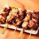 Assorted skewers