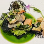 ラ・ヴァガボンド - 貝　崩したところ