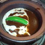 八幡野温泉郷 杜の湯 きらの里 - 旬菜小鉢(ビーフシチュー)