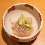 神楽坂 囲炉裏 肉よろず - 冬瓜と牛すじの冷やし煮