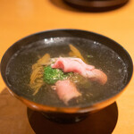 神楽坂 囲炉裏 肉よろず - リブとろ椀しゃぶ