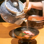 神楽坂 囲炉裏 肉よろず - リブとろ椀しゃぶ