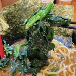 ラーメン 末廣家 - ラーメン、ほうれん草リフト！